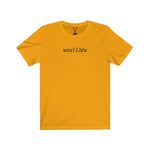 "Wor[l]ds" - Unisex Short Sleeve Tee