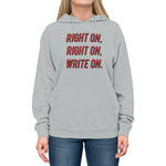 "Write On" Unisex Lightweight Hoodie