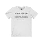 "Revise" - Unisex Short Sleeve Tee